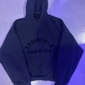 Essentials Black Hoodie